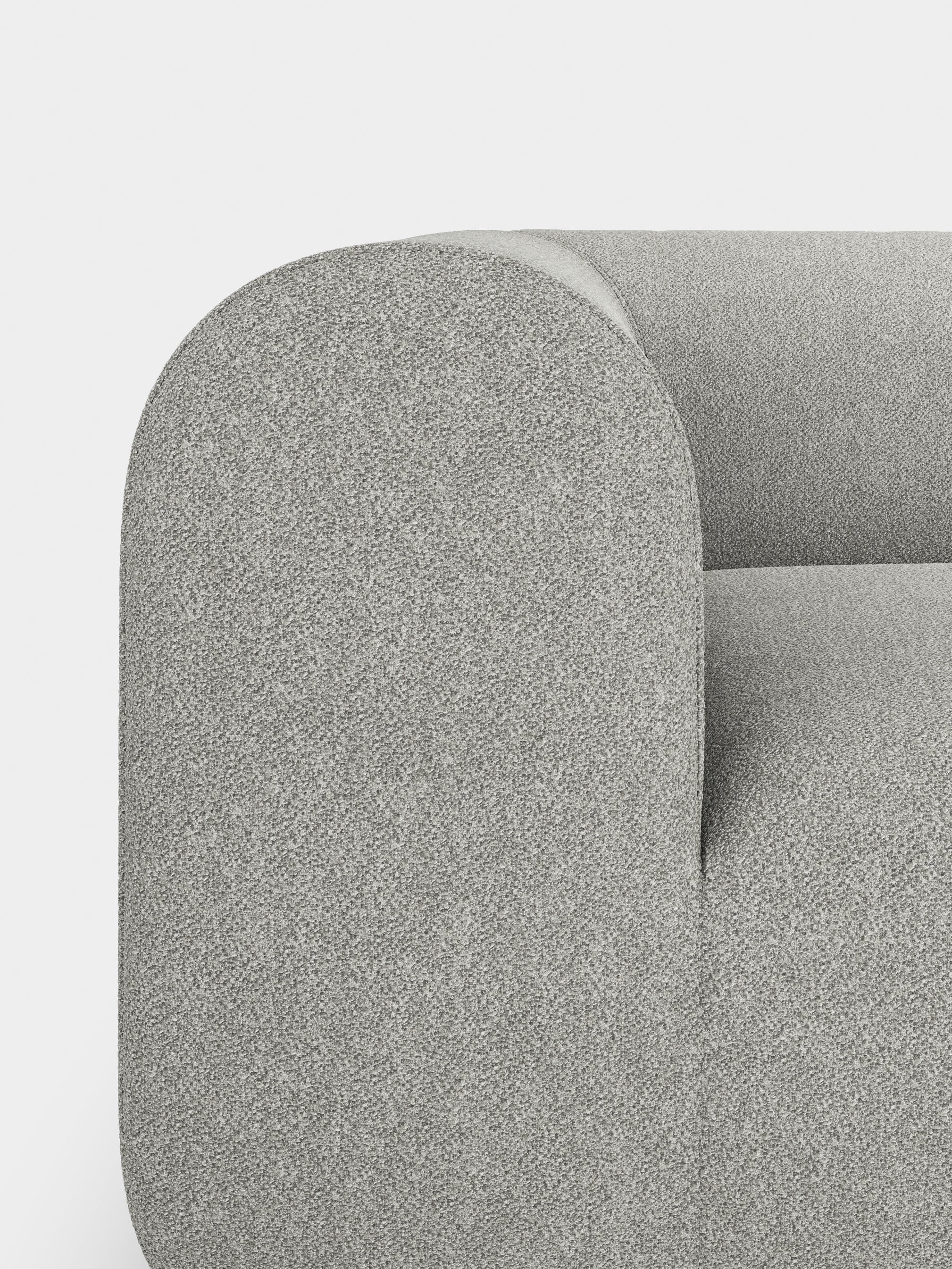 Plump 3-Seater Right Chaise Longue Modular Sofa