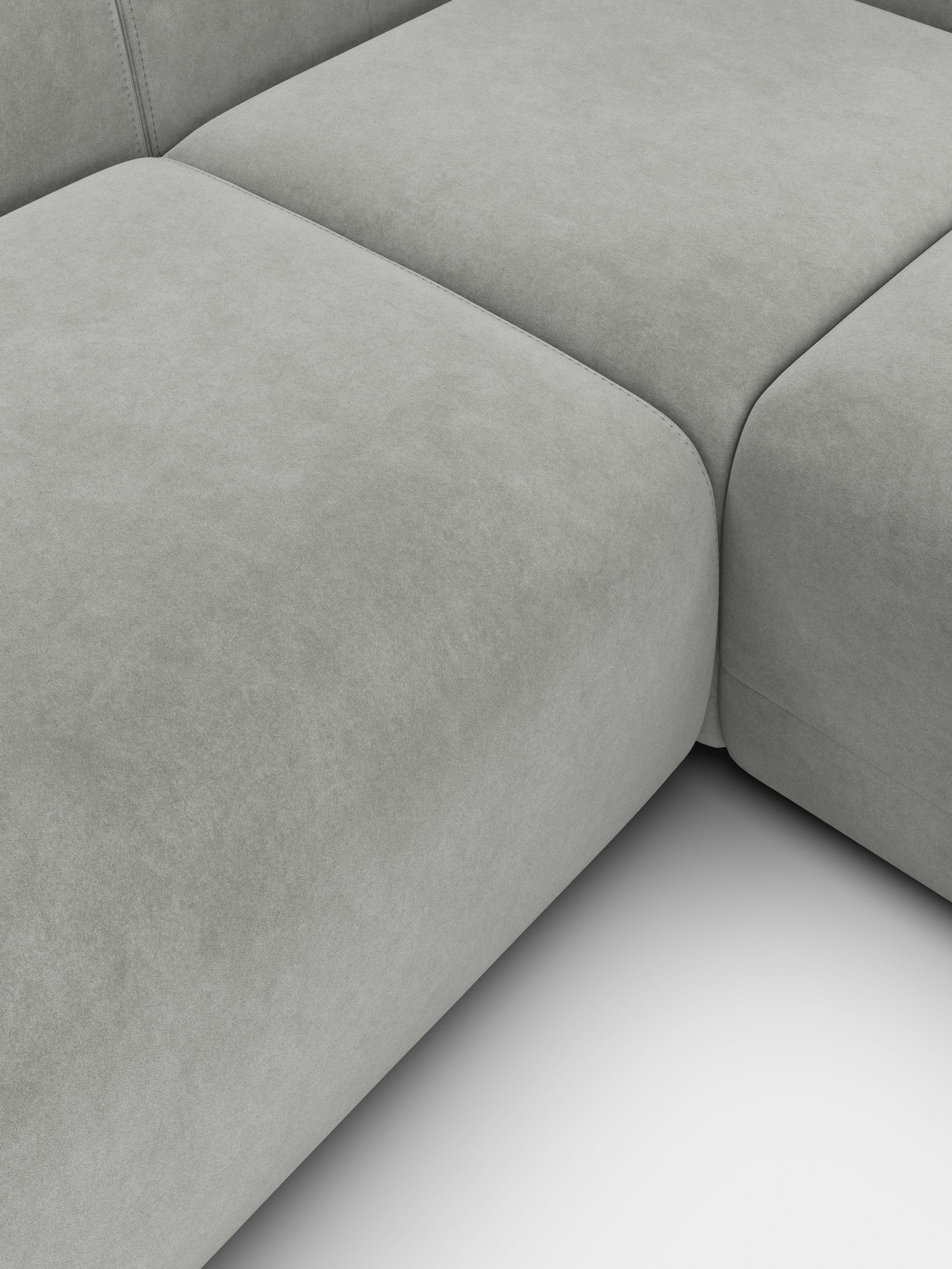 Plump 3-Seater Right Chaise Longue Modular Sofa