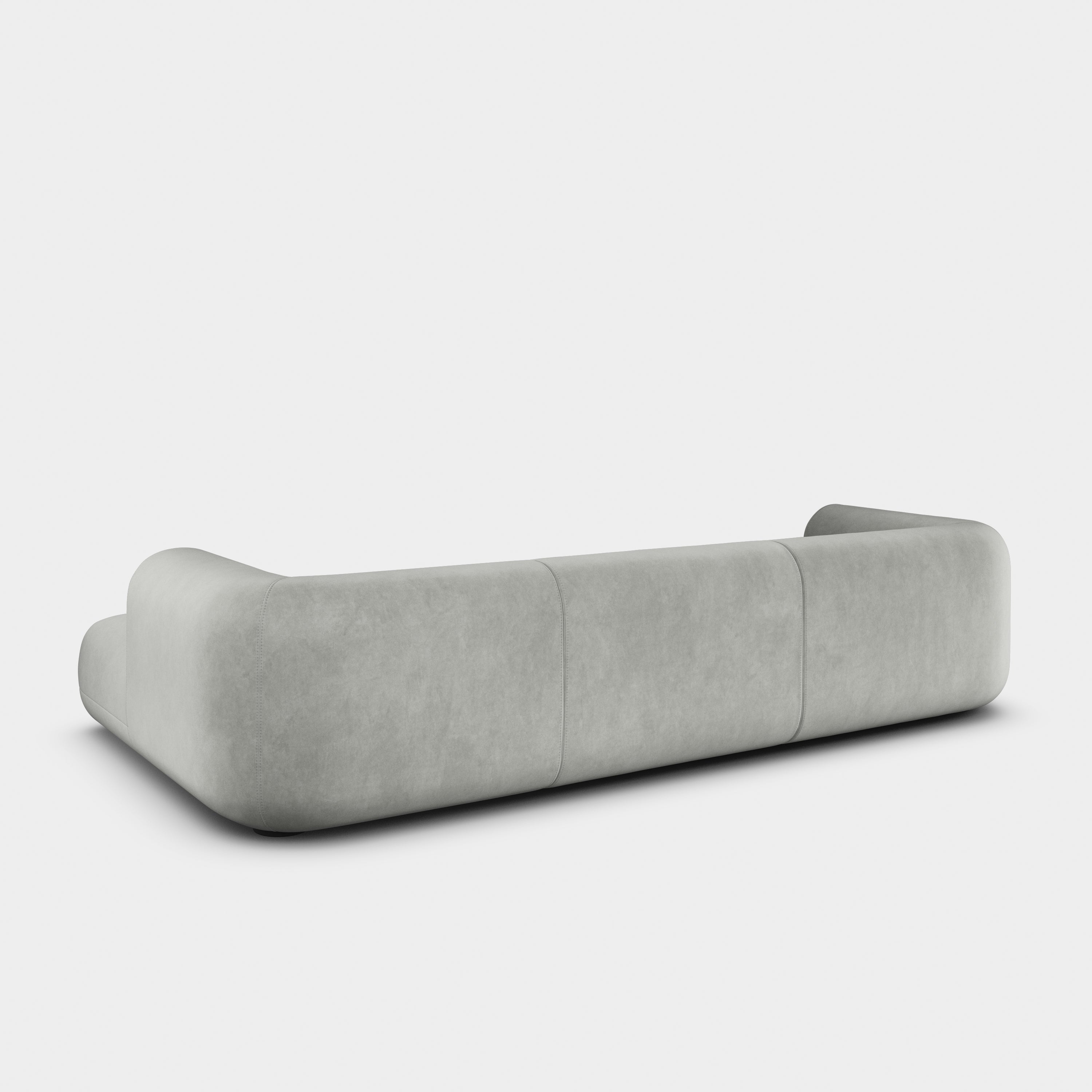 Plump 3-Seater Right Chaise Longue Modular Sofa