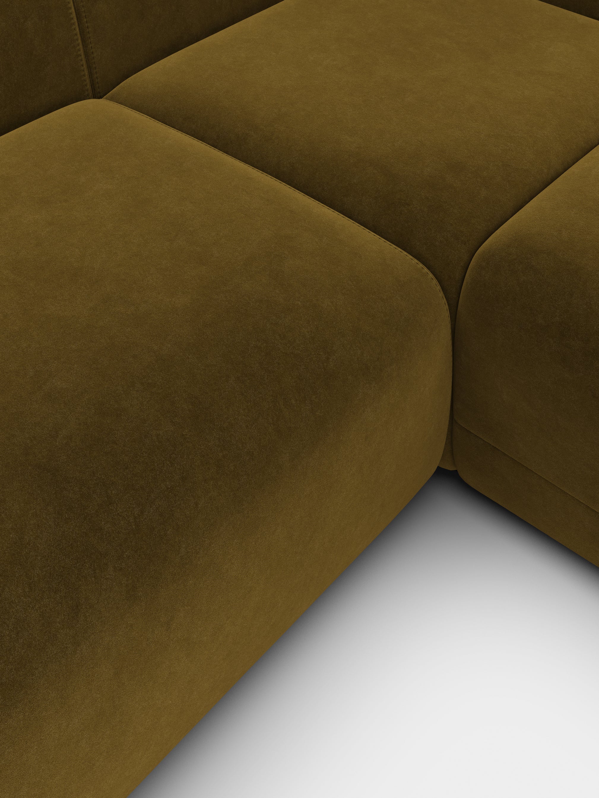 Plump 3-Seater Right Chaise Longue Modular Sofa