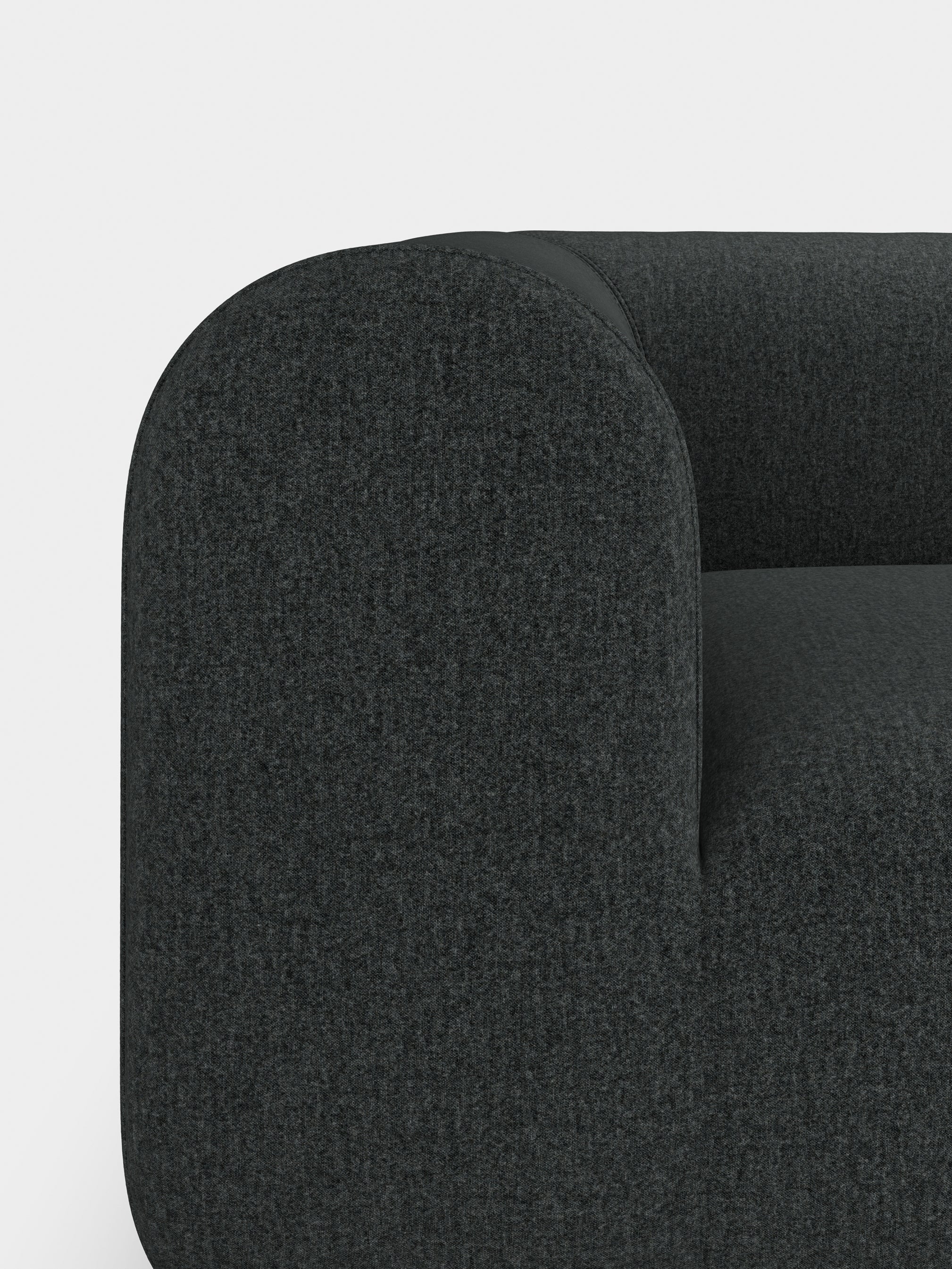 Plump 3-Seater Right Chaise Longue Modular Sofa