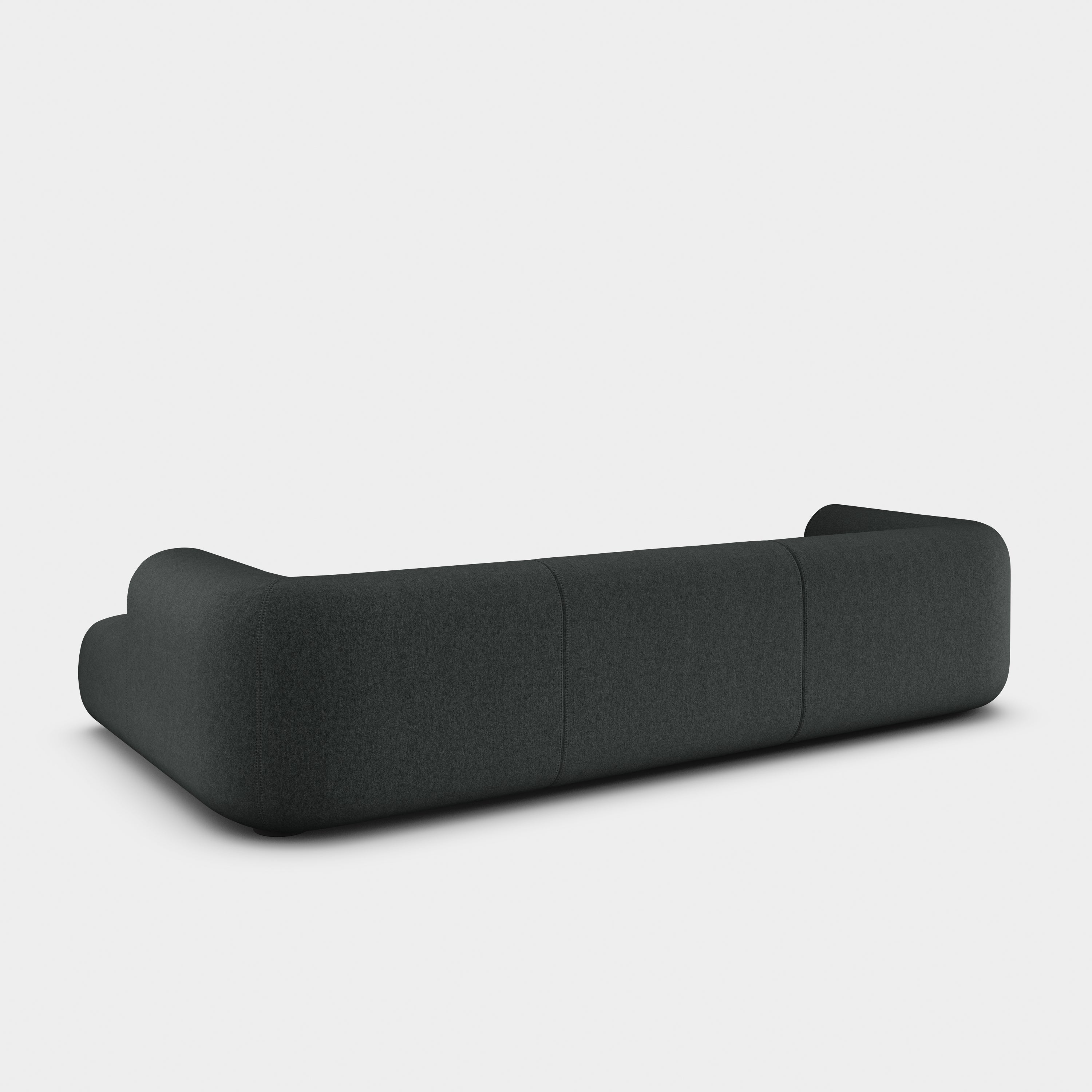 Plump 3-Seater Right Chaise Longue Modular Sofa