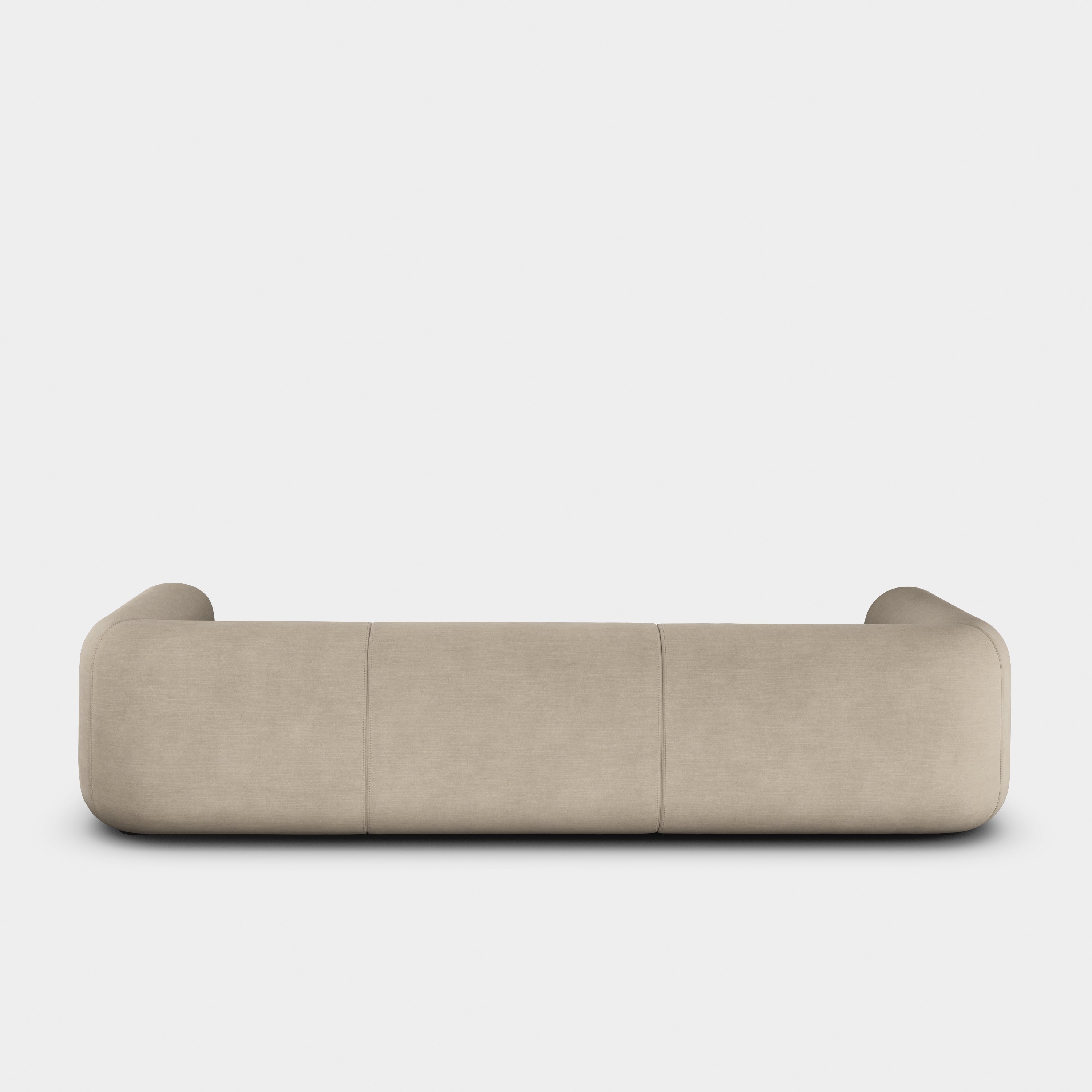 Plump 3-Seater Right Chaise Longue Modular Sofa