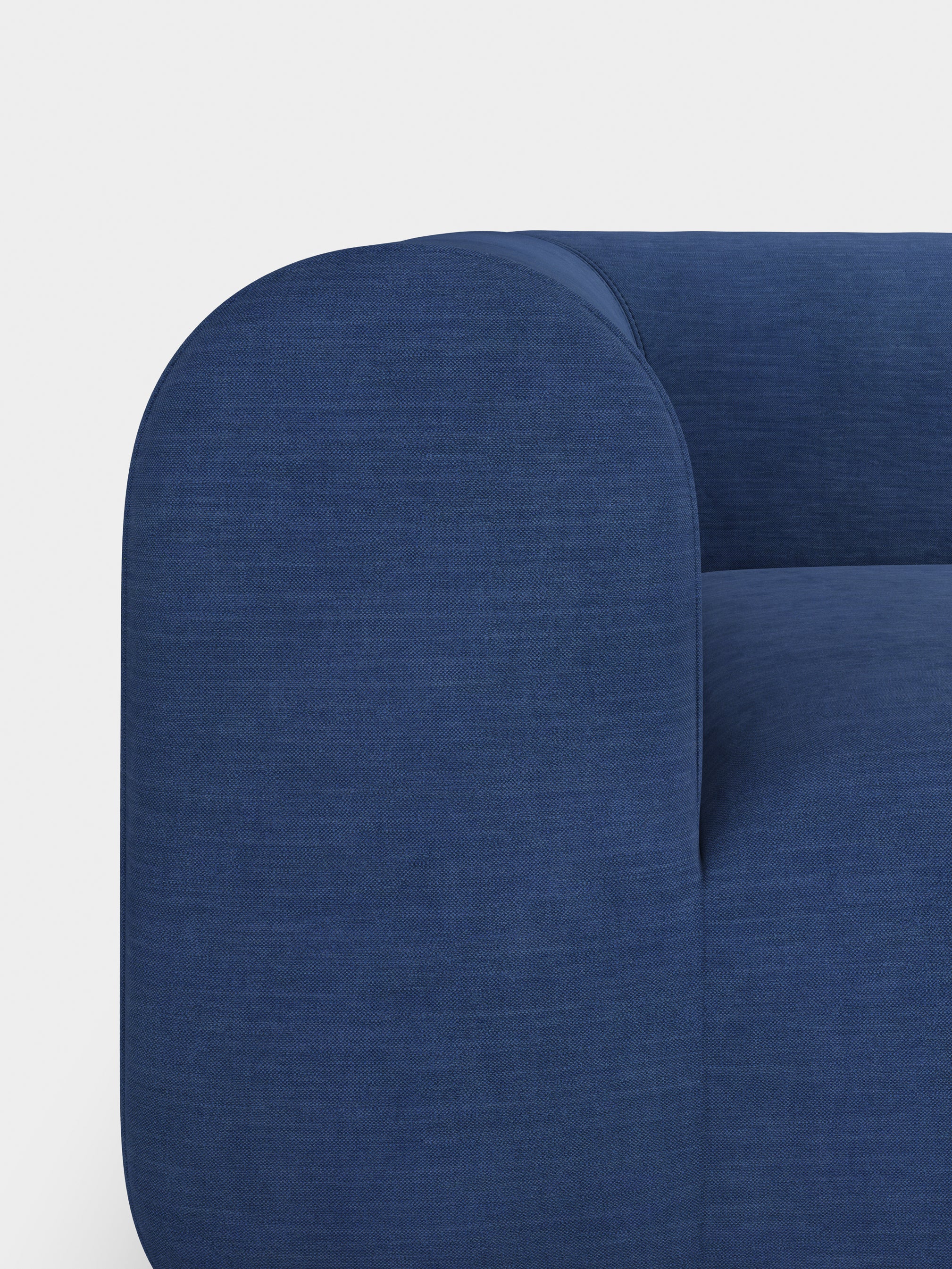Plump 3-Seater Right Chaise Longue Modular Sofa