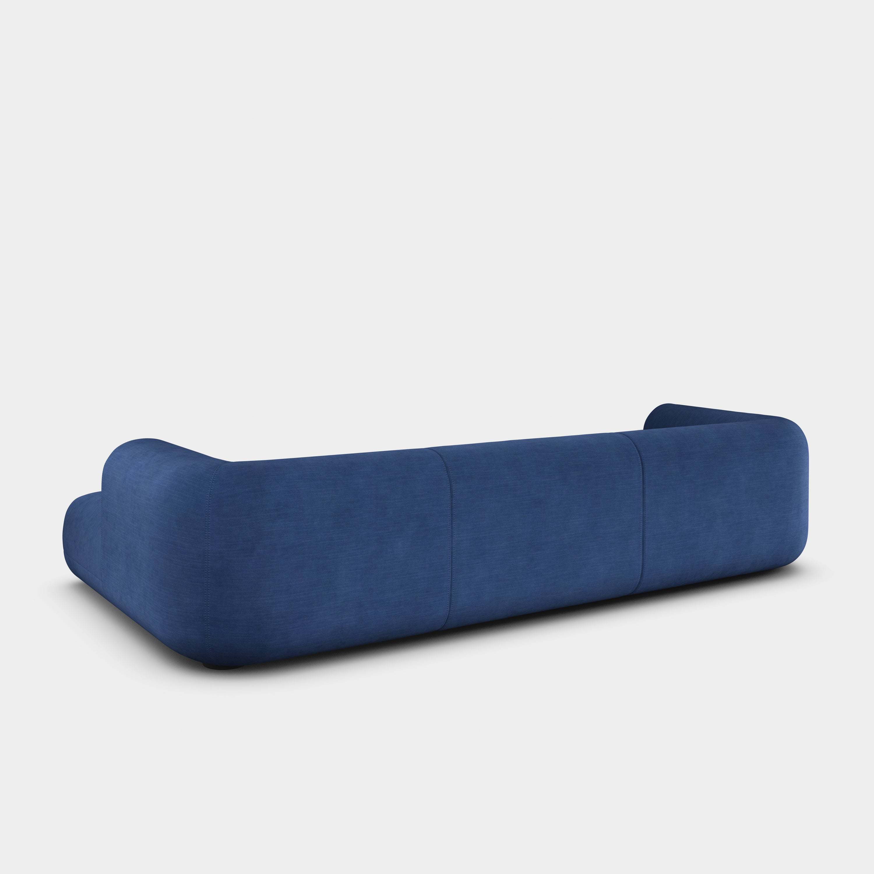 Plump 3-Seater Right Chaise Longue Modular Sofa