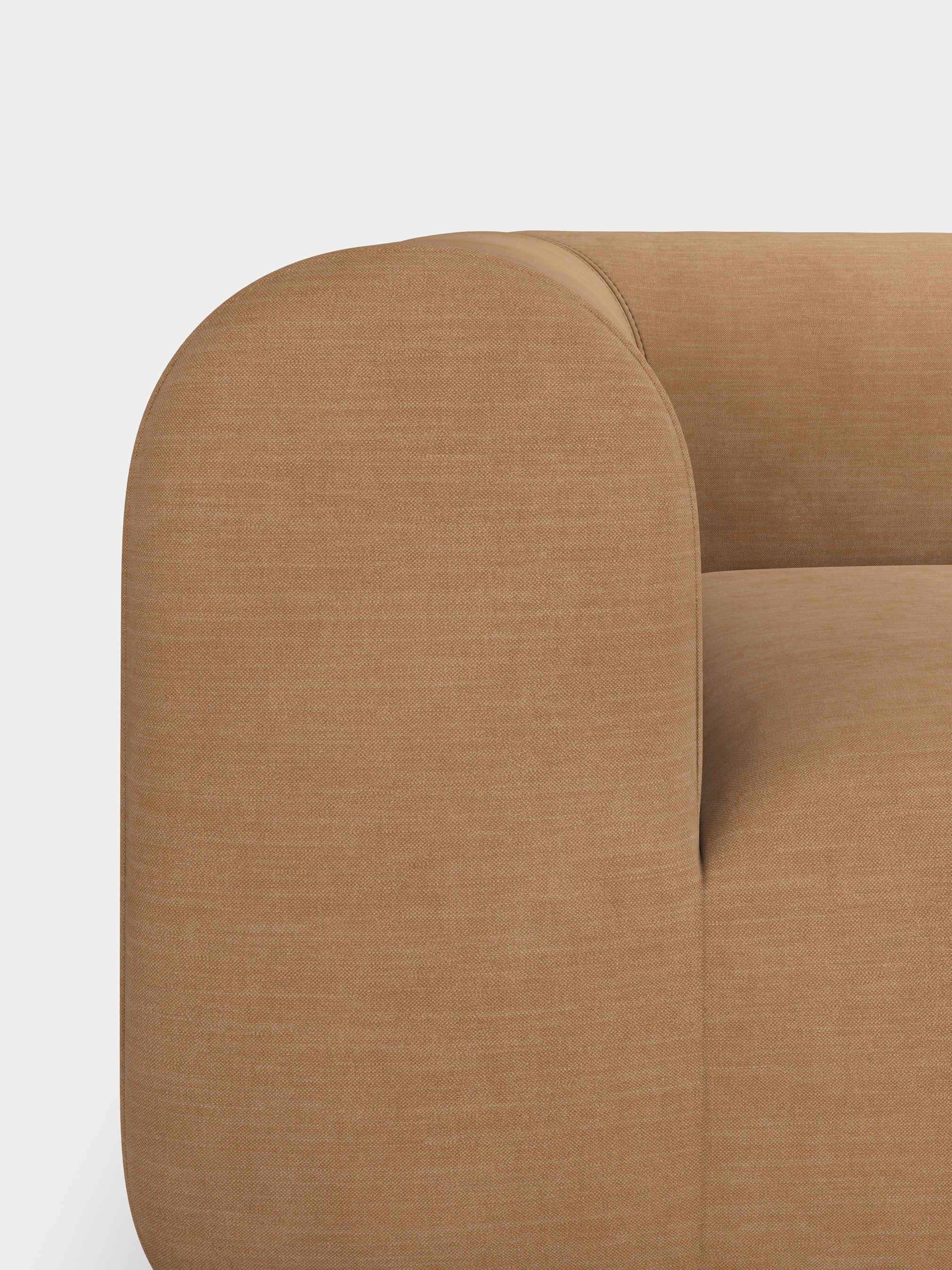 Plump 3-Seater Right Chaise Longue Modular Sofa