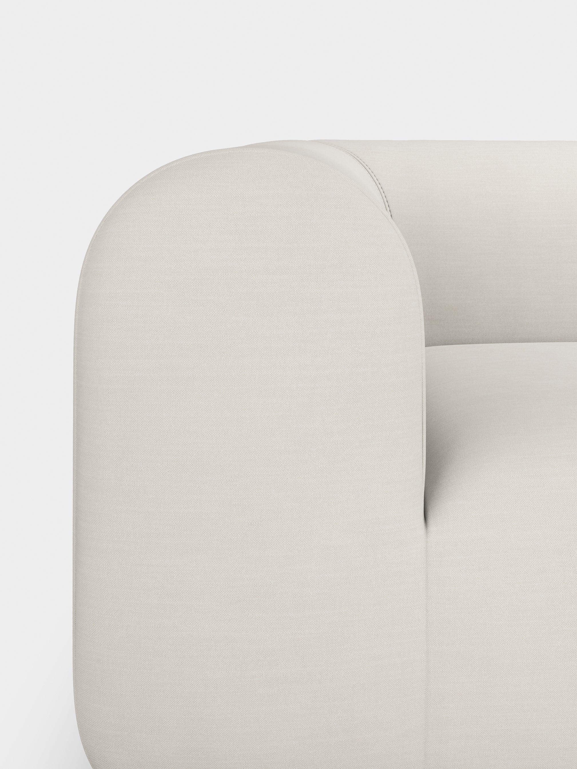 Plump 3-Seater Right Chaise Longue Modular Sofa