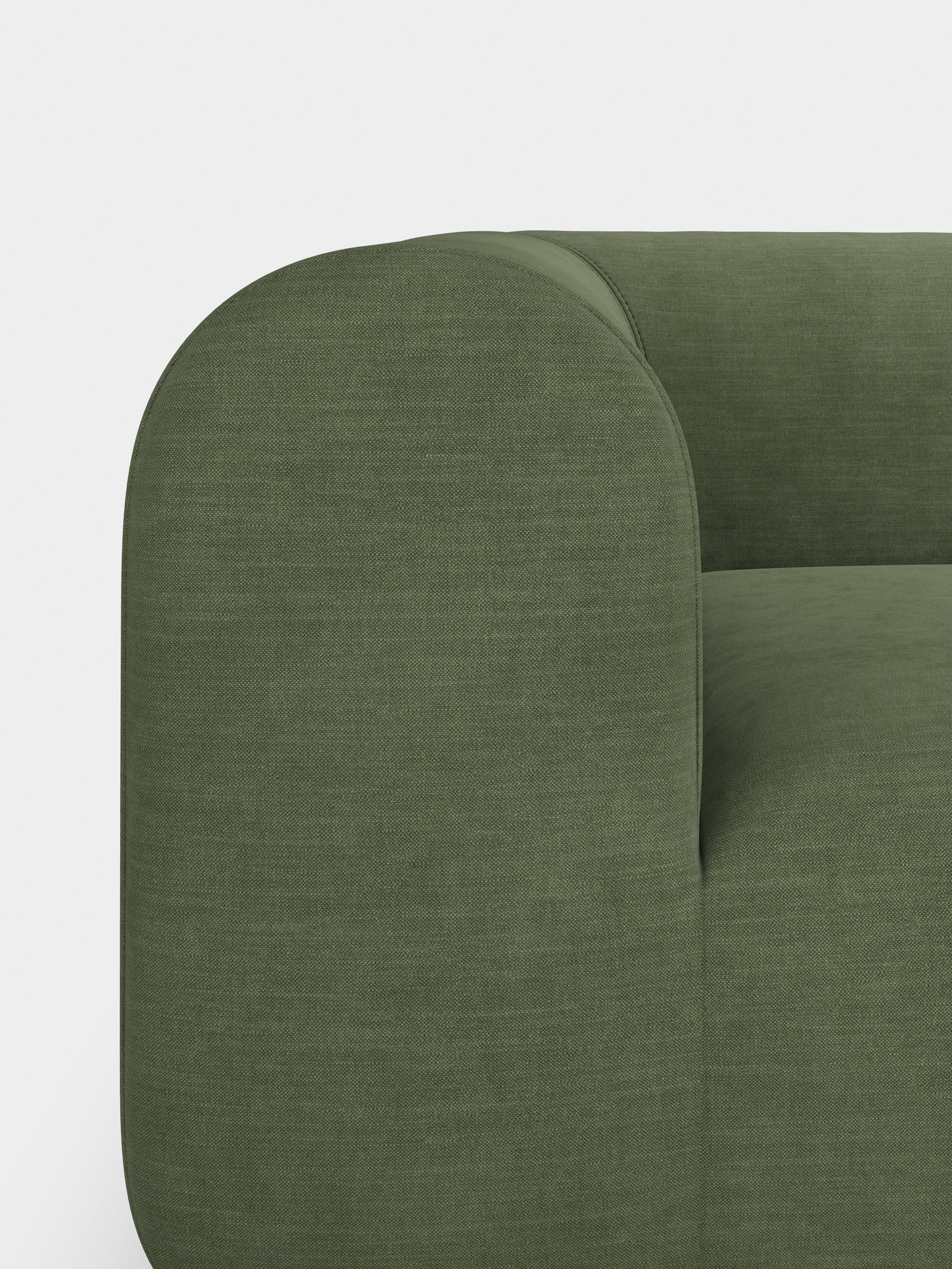 Plump 3-Seater Right Chaise Longue Modular Sofa