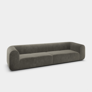 Niagara Royal Velvet / 4-Seater Modular Sofa / Royal - Niagara (158)