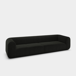 Grey Kvadrat Autumn / 4-Seater Modular Sofa / Kvadrat Autumn - Grey (0191)