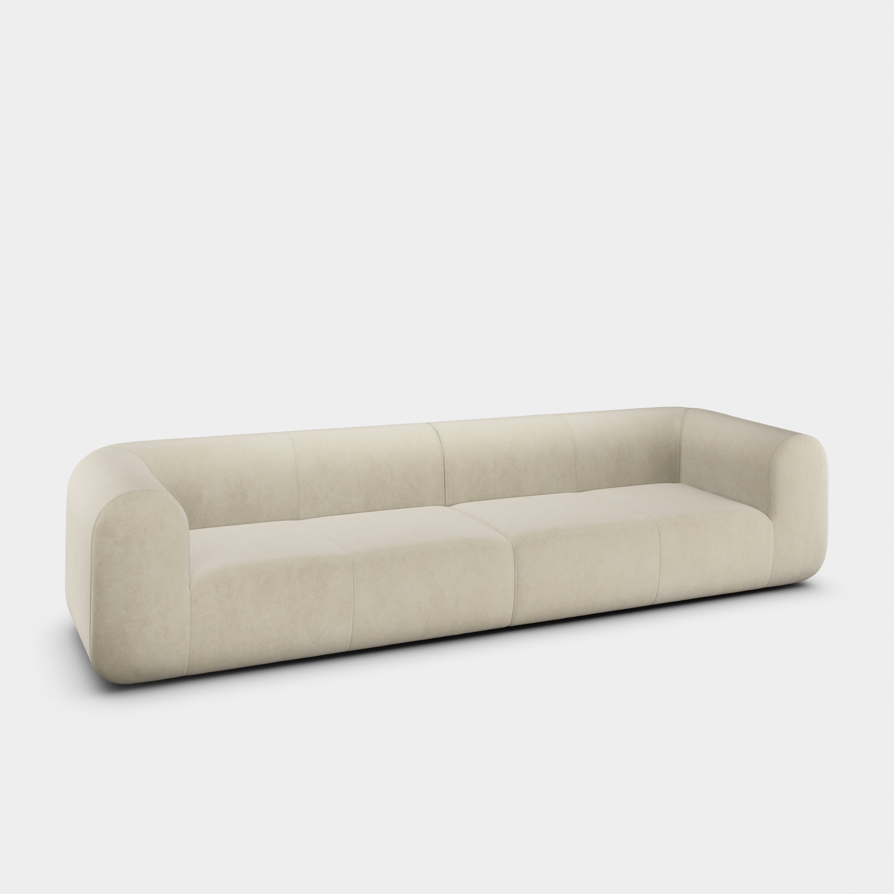 Plump 4-Seater Modular Sofa