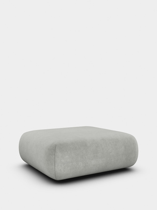 Silver Royal Velvet / Ottoman / Royal - Silver (125)