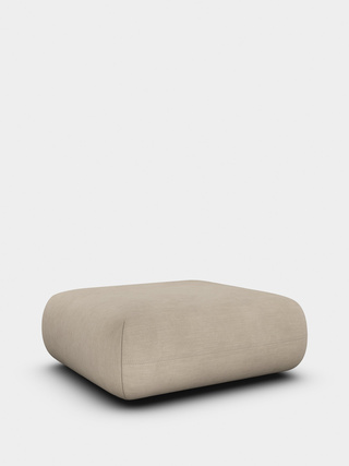 Clay Linara Linen / Ottoman / Linara - Clay (93)