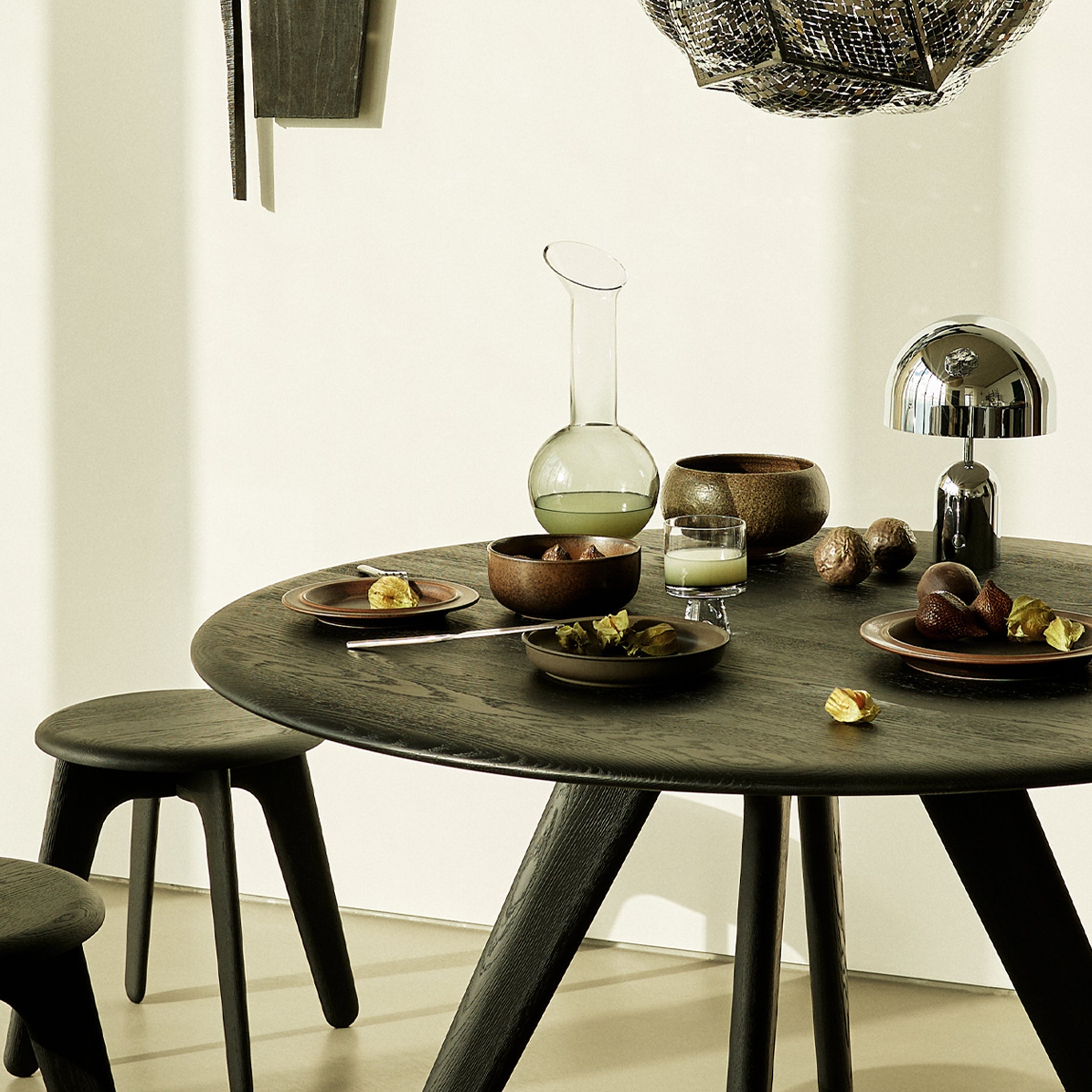 Slab Large Round Table