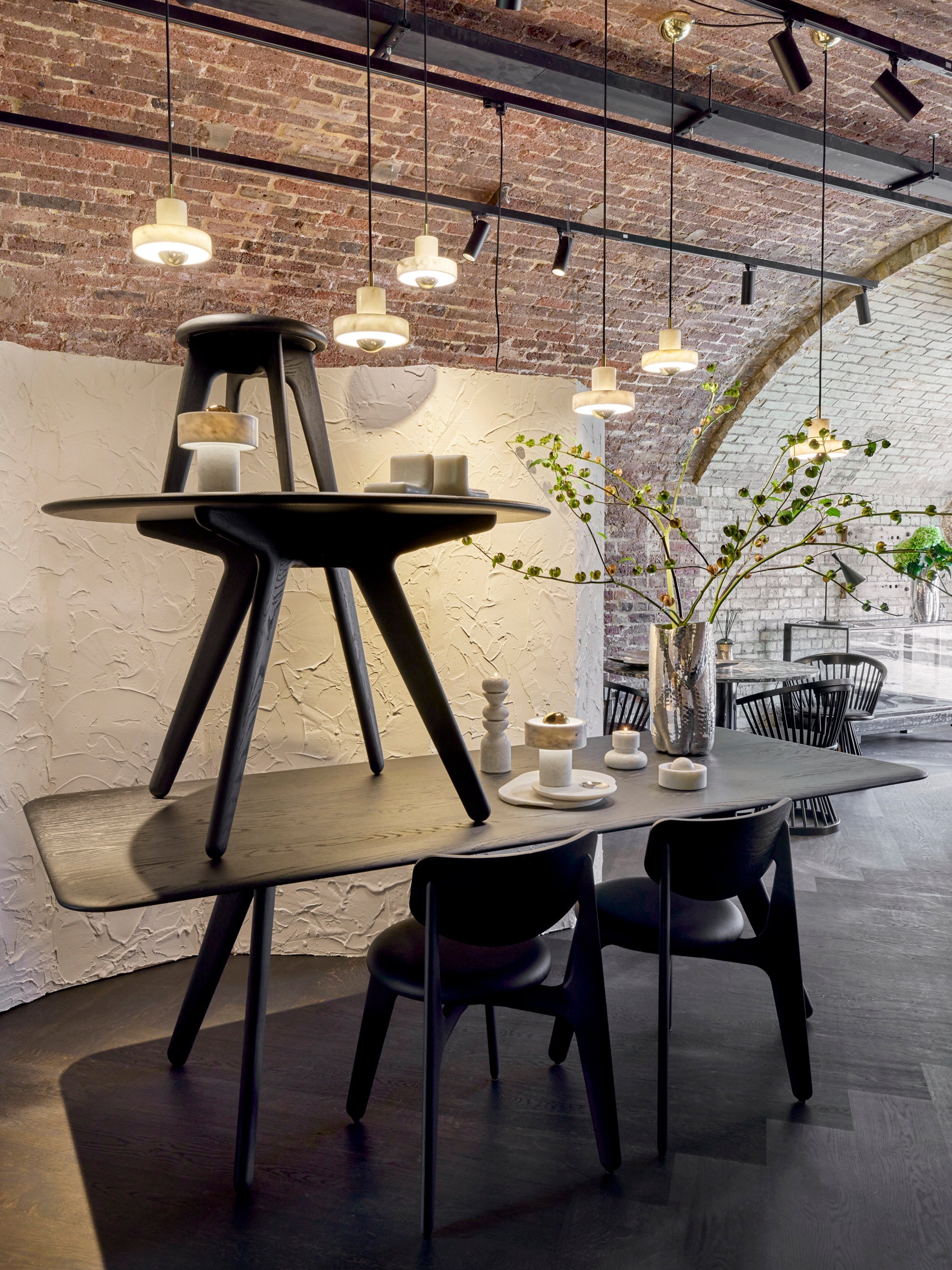 Slab Small Round Table