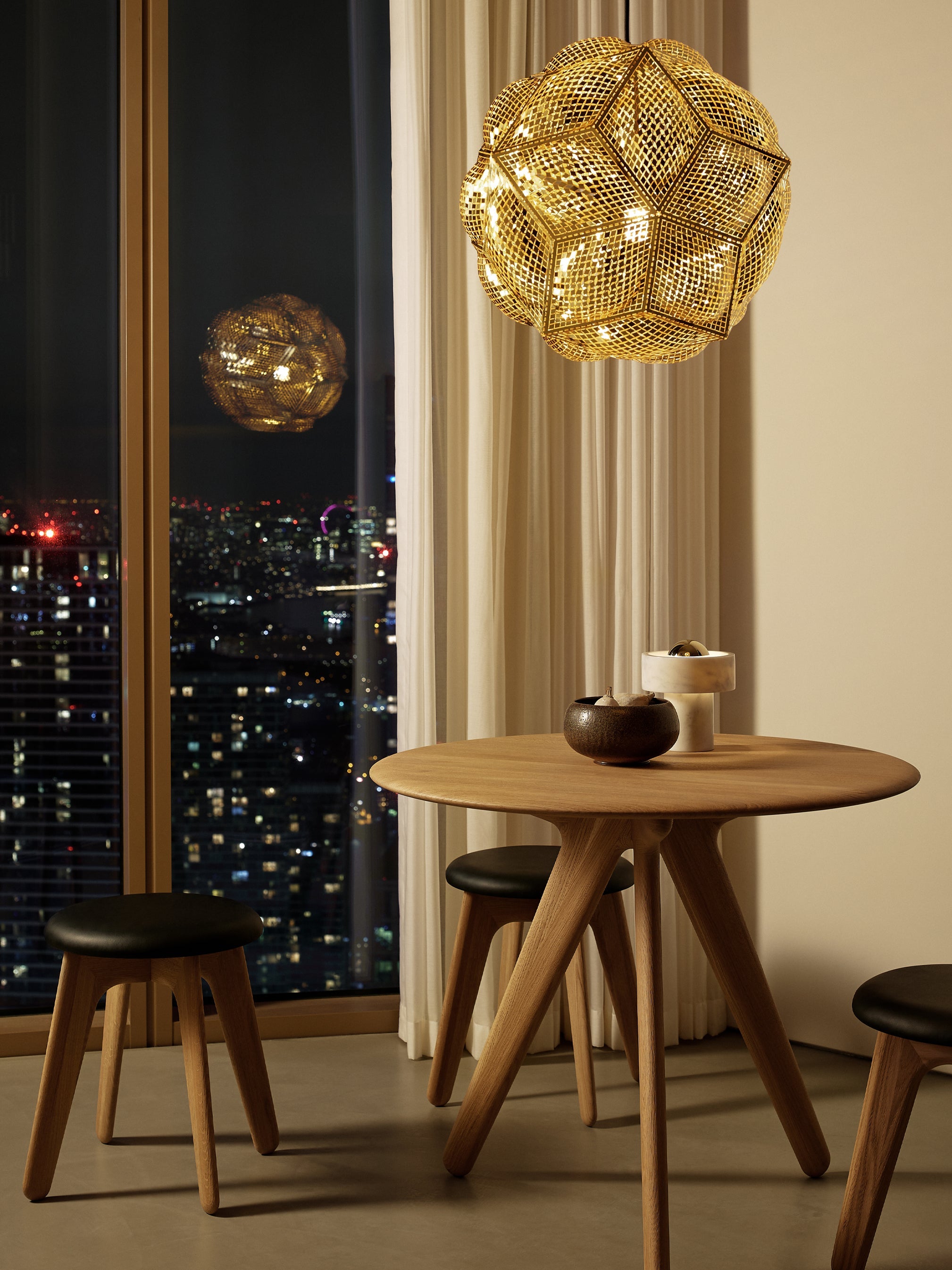 Slab Small Round Table
