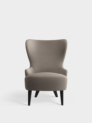 Grey Kvadrat Hero 2 Wool / Micro Chair / Kvadrat Hero 2 - Grey (0212)