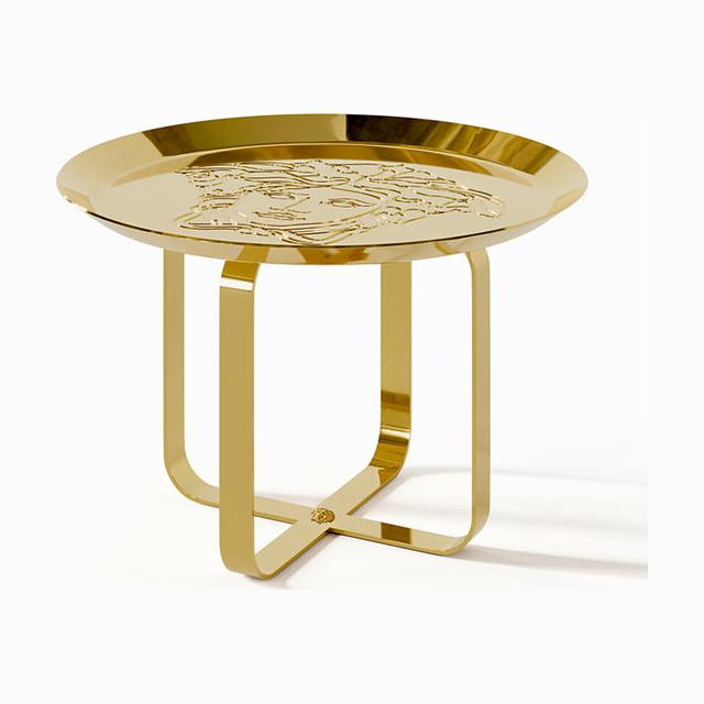 Gold unique coffee table