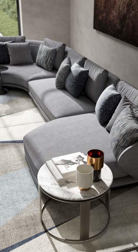 Homood CPRN Homood Pierre Modular Sofa, Italian Upholstery, Dubai