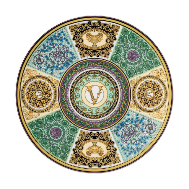 Versace Rosenthal Barocco Mosaic Service plate, 33 cm