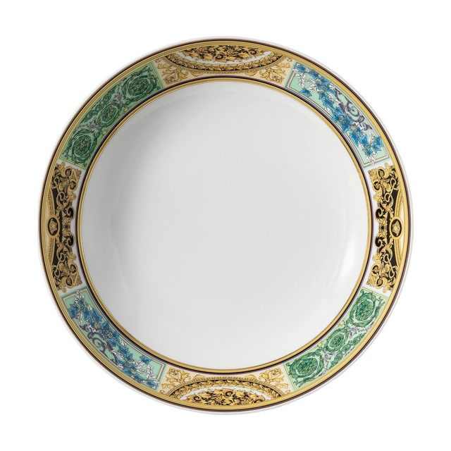 Versace Rosenthal Barocco Mosaic plate deep 22 cm