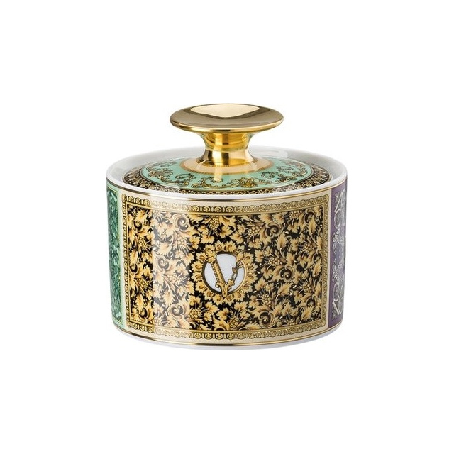Versace Rosenthal Barocco Mosaic sugar bowl 3