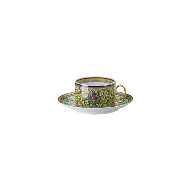 Фарфоровая чайная пара Versace Rosenthal Barocco Mosaic