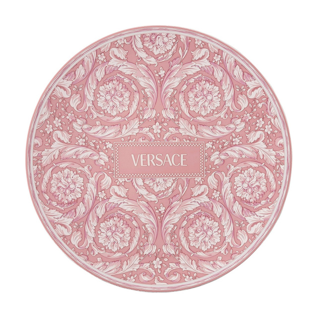 Versace Rosenthal Barocco Rose Service plate, 33 cm