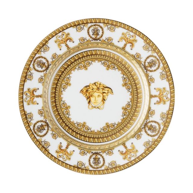 Versace Rosenthal I love Baroque Baroque Bianco plate, 18 cm