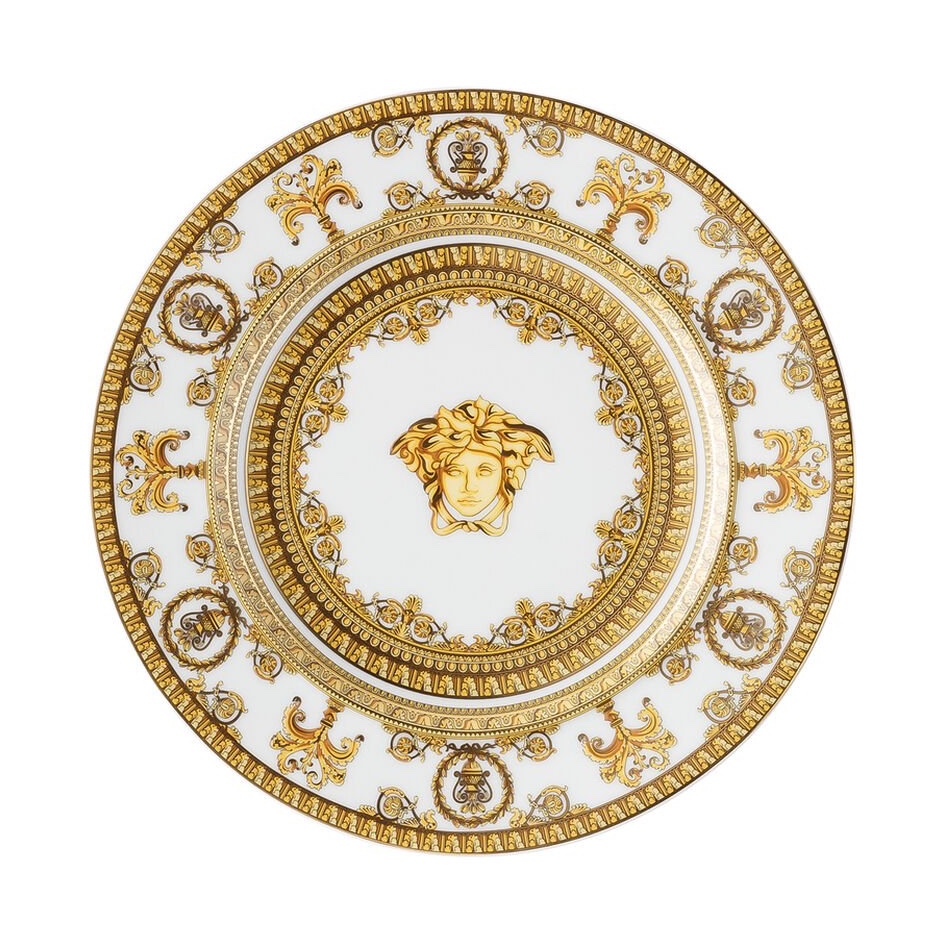 Тарелка Versace Rosenthal I Love Baroque Bianco, Ø 18 см