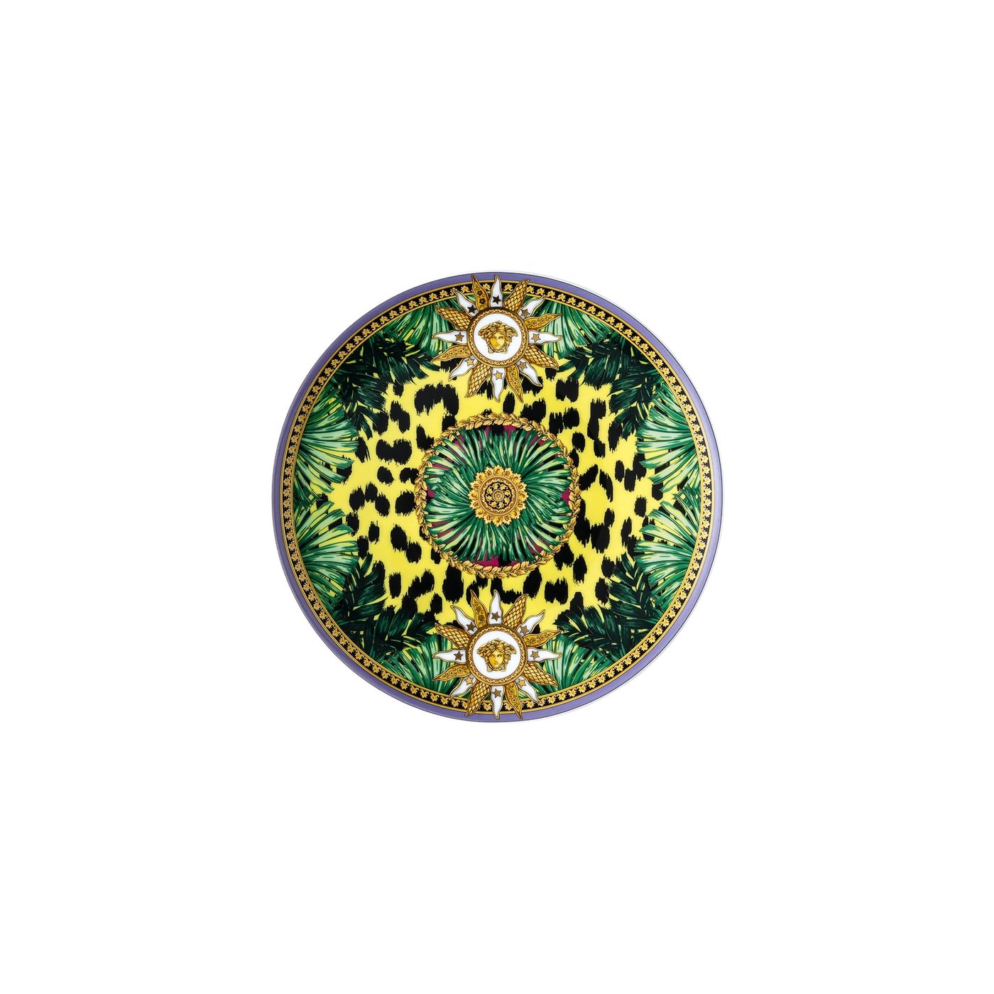 Versace Rosenthal Jungle Animalier bread and butter plate