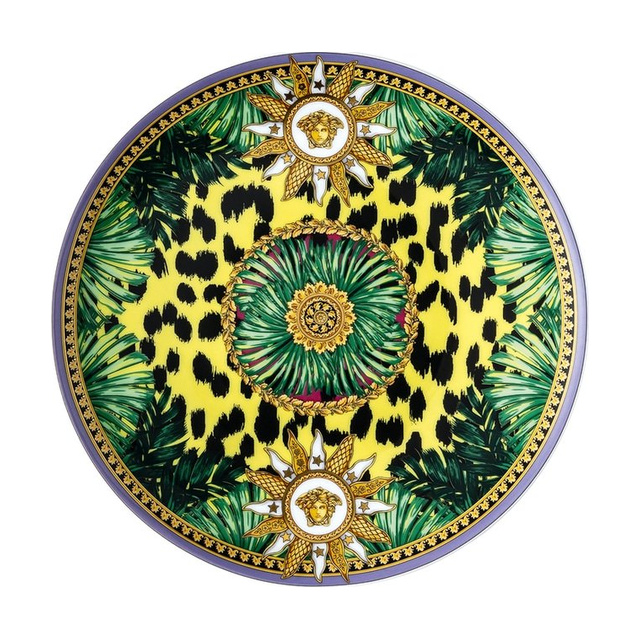 Versace Rosenthal Jungle Animalier bread and butter plate