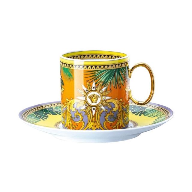 Versace Rosenthal Jungle Animalier coffe cup & saucer