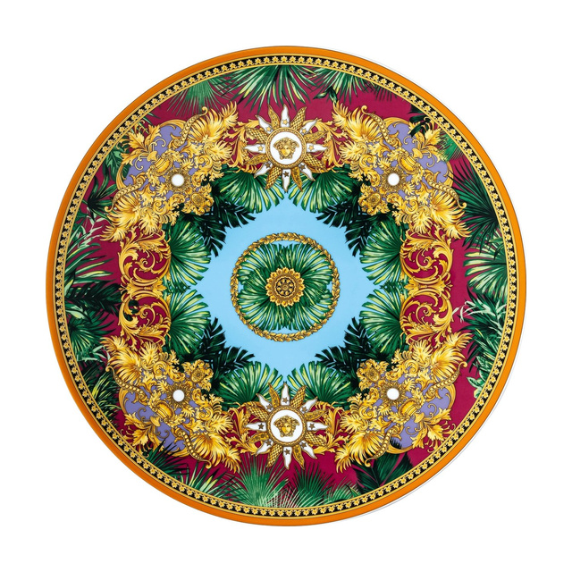 Versace Rosenthal Jungle Animalier service plate, 33 cm