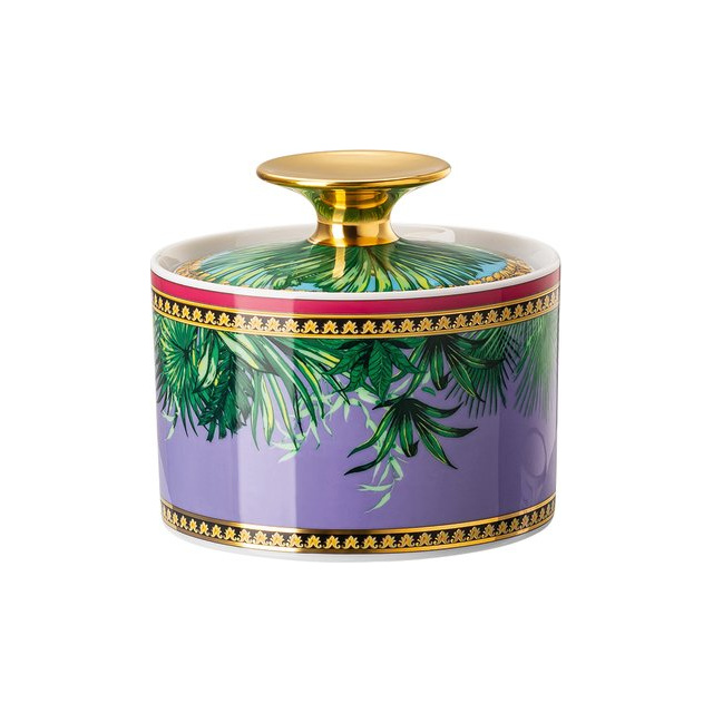 Versace Rosenthal Jungle Animalier sugar bowl