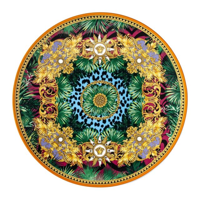Versace Rosenthal Jungle Animal.Wild service plate, 33 cm