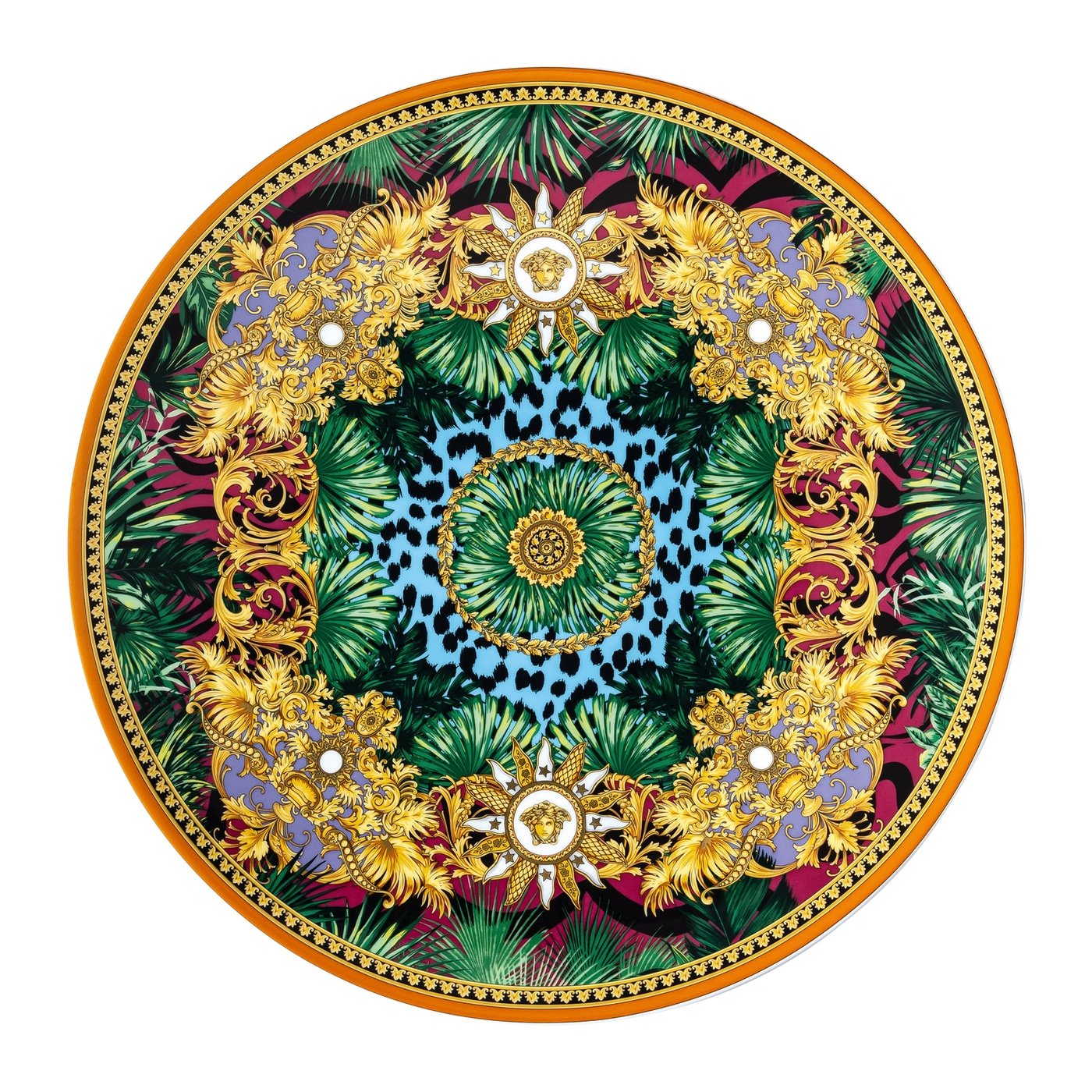 Versace Rosenthal Jungle Animal.Wild service plate, 33 cm