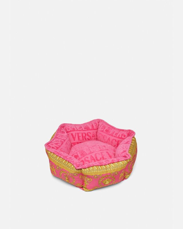 I ♡ Baroque Pink Pet Bed