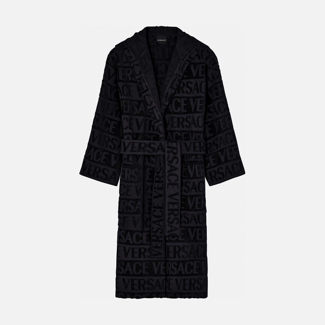Махровый халат Versace Allover