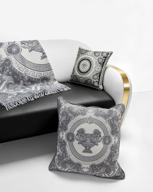 Versace Accessories Cushions Dubai: Medusa Logo & Silk Prints