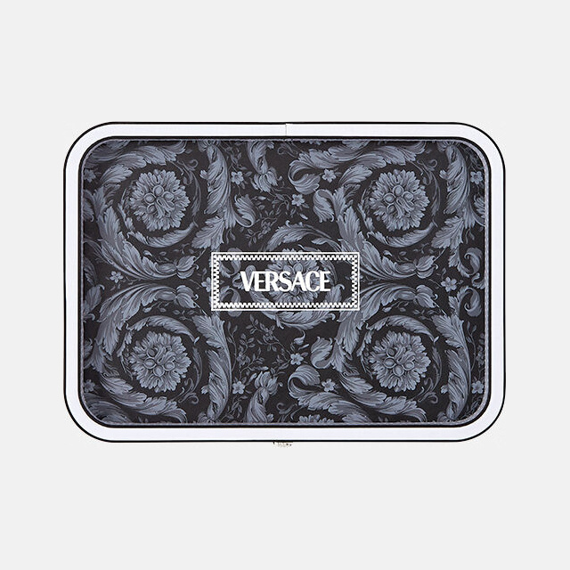 Barocco Leather Tray