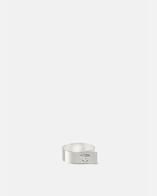 Silver Metal Medusa Napkin Ring