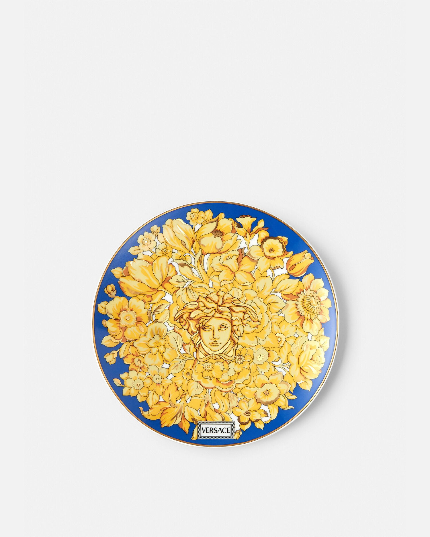 Фарфоровая тарелка Versace Medusa Rhapsody, 17 см