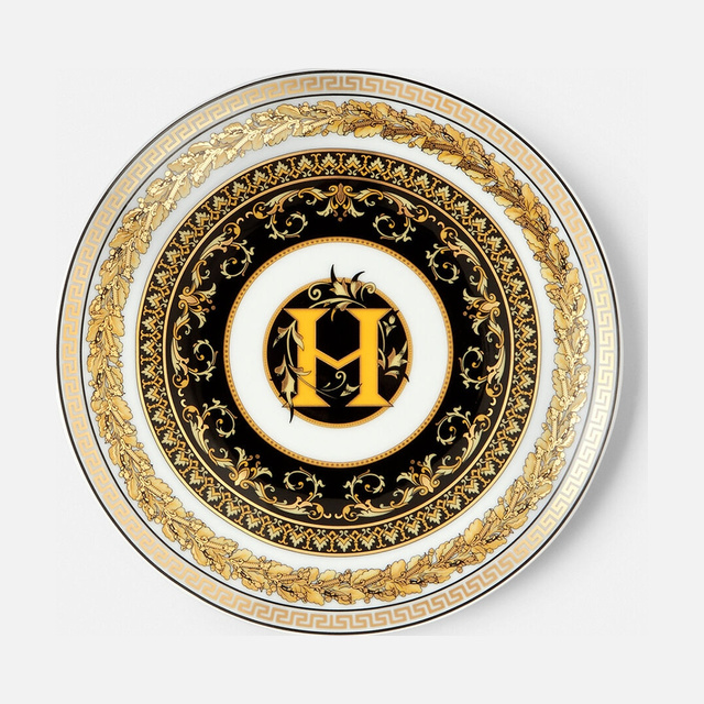 Virtus Alphabet H Plate 17 cm