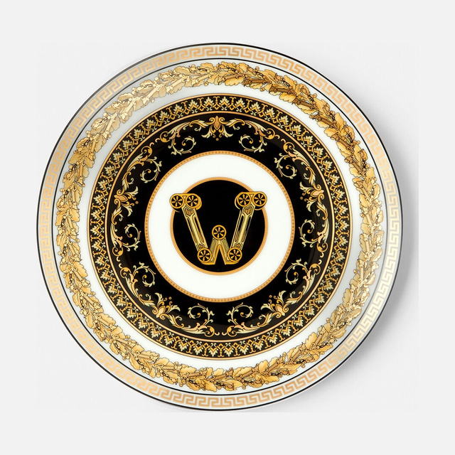 Virtus Alphabet W Plate 17 cm