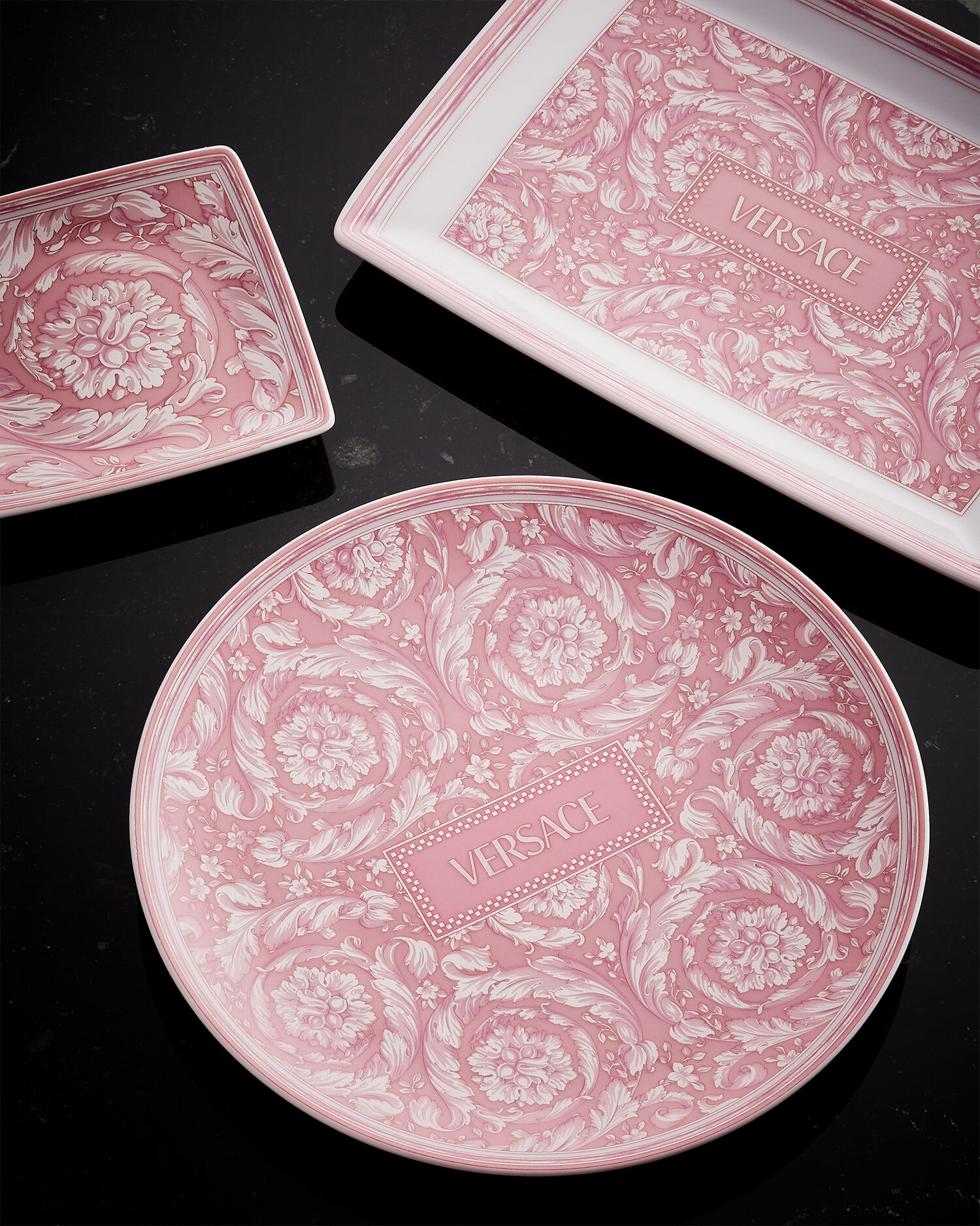 Barocco Rose Plate 17 cm