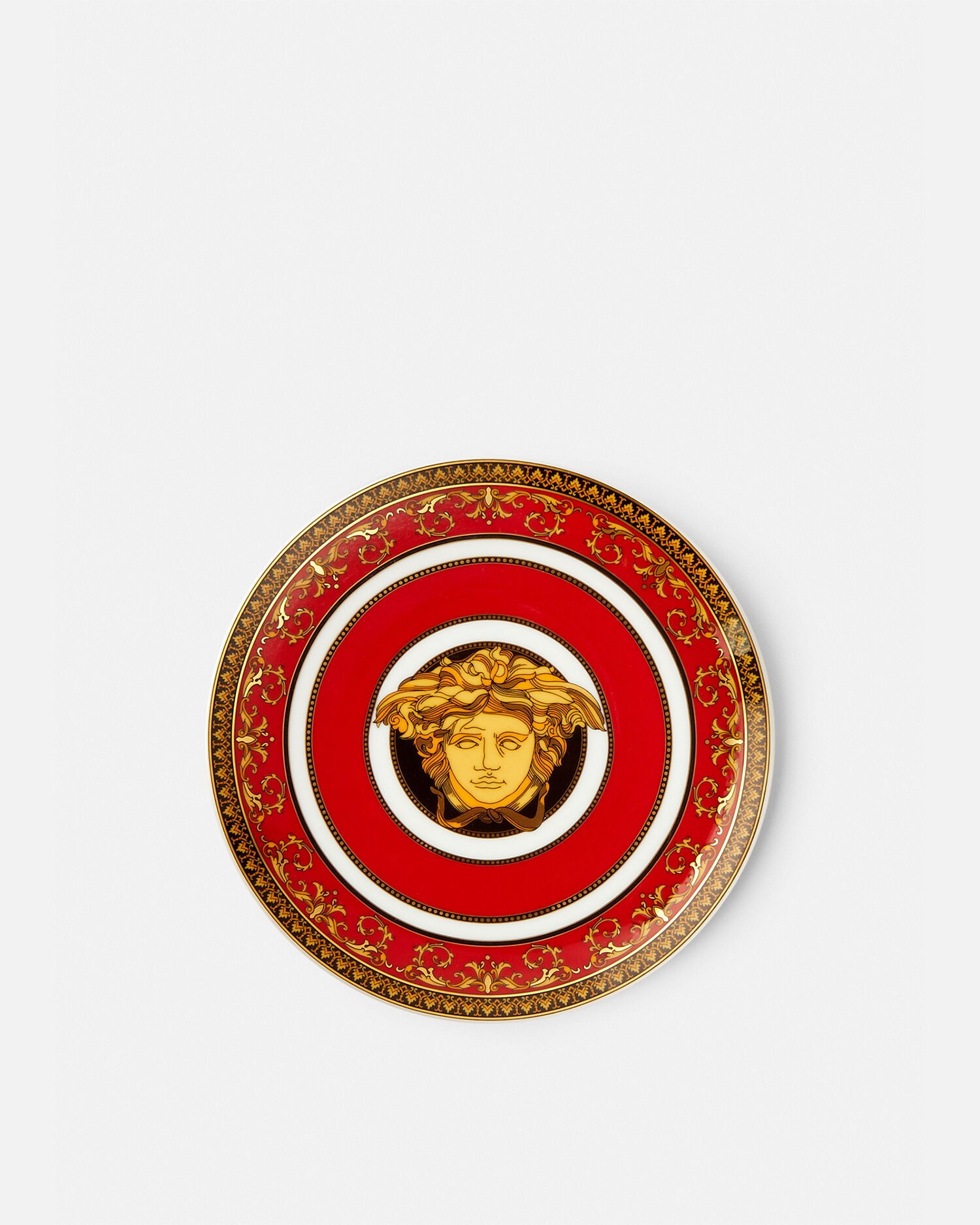 Тарелка Versace Medusa Red малая, 17 см