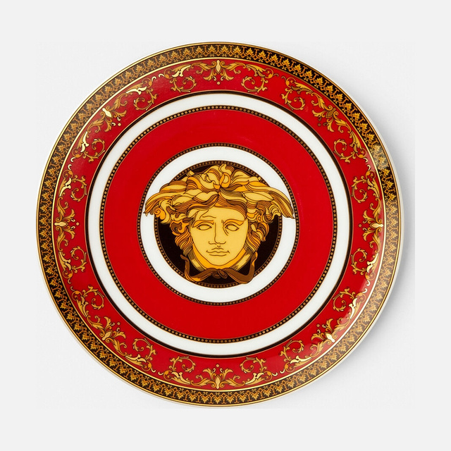 Medusa Red Small Plate 17 cm