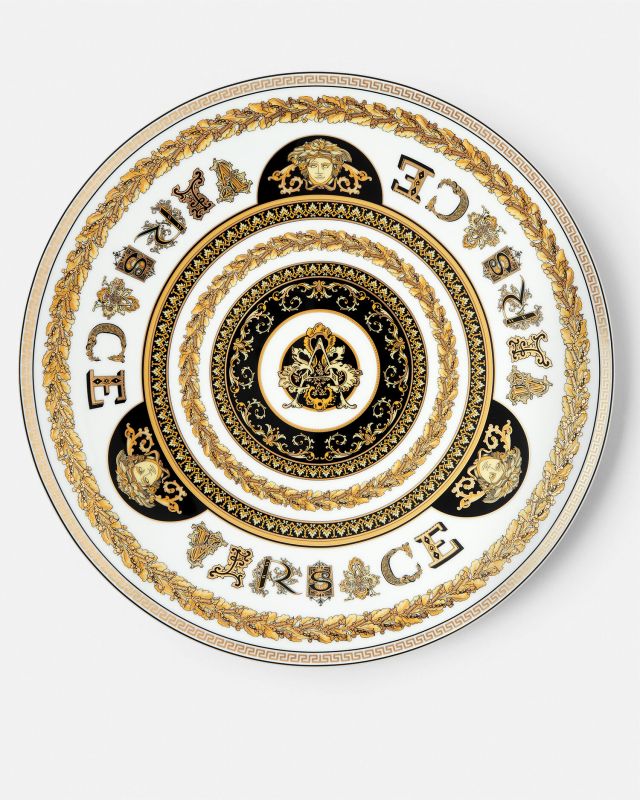 Virtus Alphabet A Charger Plate 33 cm