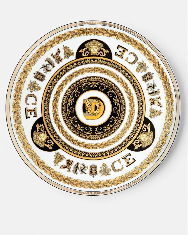 Virtus Alphabet D Charger Plate 33 cm